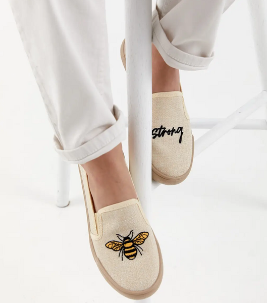 Жіночі сліпони ROXY бежеві Bee Strong бавовняні Premium Litma (36&ndash;41 р.) 39