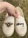 Жіночі сліпони ROXY бежеві Bee Strong бавовняні Premium Litma (36&ndash;41 р.) 39