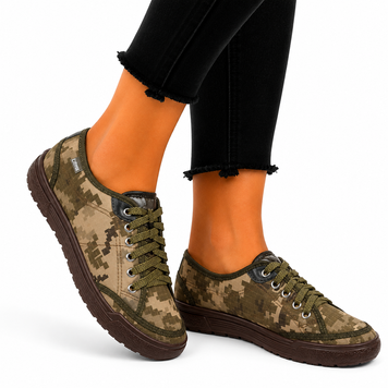 Кросівки унісекс POLO піксель бавовняні Premium Litma (36&ndash;41 р.) 36