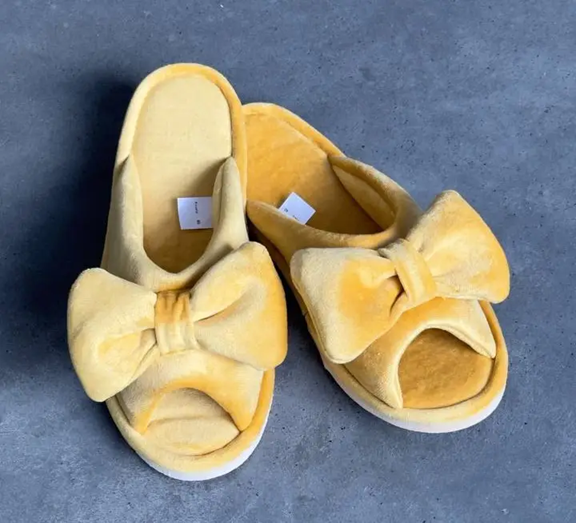 Жіночі домашні тапочки велюрові LINDA жовті Premium Litma (36&ndash;41 р.) 36