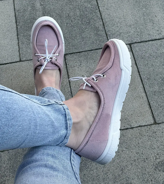 Жіночі велюрові мокасини MELANIA Premium Litma рожеві (36&ndash;42 р.) 36