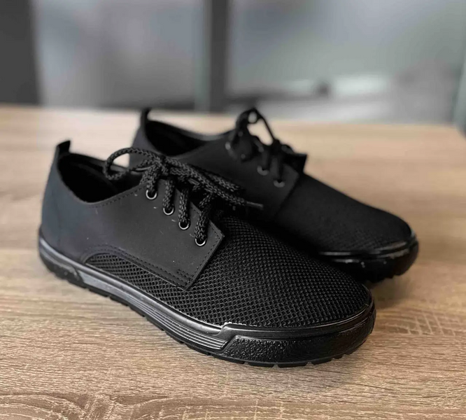 Кеди чоловічі DETROIT сітка чорні Premium Litma (41&ndash;45 р.) 41