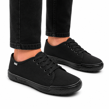 Кеди чоловічі JASON бавовняні чорні Premium Litma (41&ndash;45 р.) 41