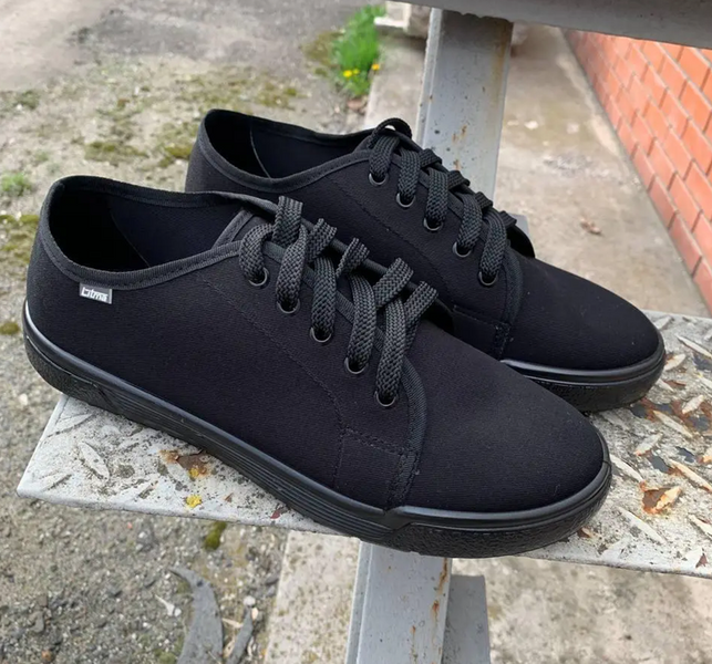 Кеди чоловічі JASON бавовняні чорні Premium Litma (41&ndash;45 р.) 41