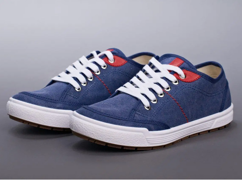 Кросівки унісекс POLO сині бавовняні Premium Litma (36&ndash;41 р.) 36